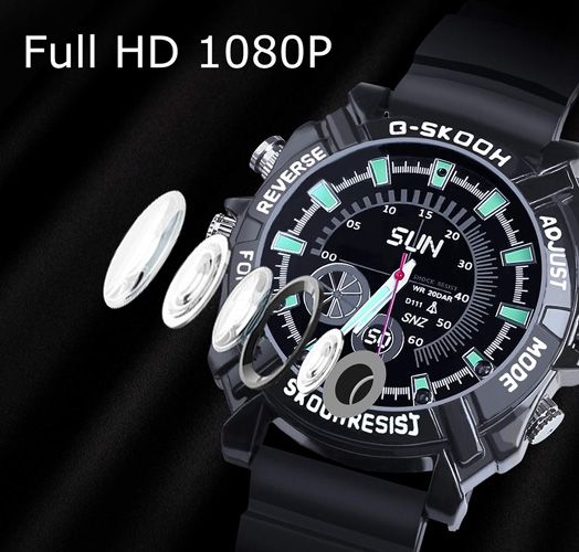 HD 1080P Camera Mini Spy Camera 1080P Hidden Camera, Built-in 32 GB Memory Card Nanny Cam 10 Mins Taking, Security Camera Portable Camera Night Vision for Indoor Outdoor No Needed WiFi No Audio