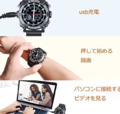 HD 1080P Watch Camera Mini Spy Cameras  Watch1080P Hidden Camera, Built-in 32 GB Memory Card Nanny Cam 10 Mins Taking, Security Camera Portable Camera Night Vision for Indoor Outdoor