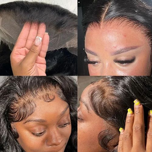 13x4 Short Curly Bob Wig Wet And Wavy Deep Wave Wig 200 Density Malaysian Lace Front Human Hair Wigs For Women Big Closure Wig