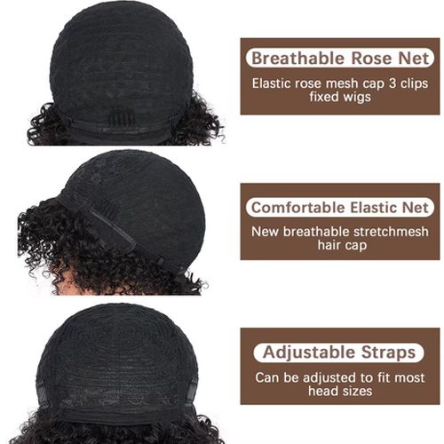 Short Wigs Human Hair Wigs For Women Pixie Cut Human Hair Finger Wave Wig Natural Color Glueless 13x1 Side Part Lace Frontal Wig