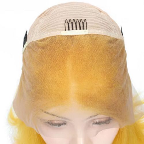 Long Bob Human Hair Wigs 250% Density Super Double Drawn Bone Straight Human Hair Wig for Black Women 13X4 Lace Frontal Glueless