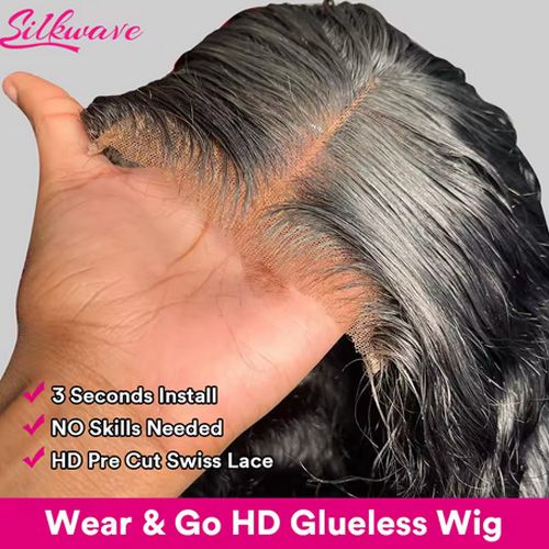 Glueless Curly Wigs Human Hair Ready to Wear and Go 4x4 Lace Closure Wigs Pre Cut Lace Deep Wave Cheap 6A Grade Hair Wig Pre Plucked