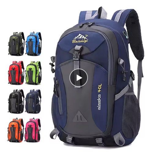 New Unisex Travel Backpack Women and Men Outdoor Hiking Mountaineering Backpacks Large Capacity Lightweight Cycling Camping Bag