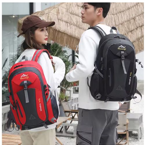 New Unisex Travel Backpack Women and Men Outdoor Hiking Mountaineering Backpacks Large Capacity Lightweight Cycling Camping Bag