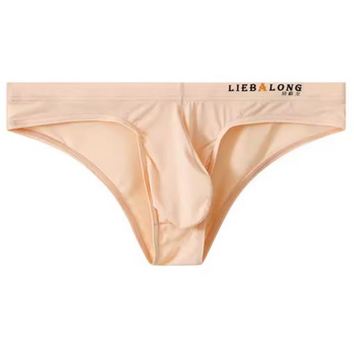 Soft Mens Ice Silk Pouch Bag Underwear Bikini Sexy Lingerie Low Waist Male Panties Briefs Ropa Interior Hombre Boys Underpants