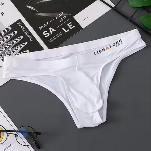 Soft Mens Ice Silk Pouch Bag Underwear Bikini Sexy Lingerie Low Waist Male Panties Briefs Ropa Interior Hombre Boys Underpants