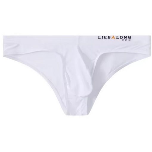 Soft Mens Ice Silk Pouch Bag Underwear Bikini Sexy Lingerie Low Waist Male Panties Briefs Ropa Interior Hombre Boys Underpants