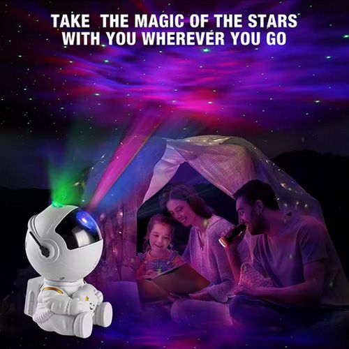 Galaxy Star Astronaut Projector Light Starry Sky Porjectors Lamp Decoration Bedroom Room Nebula LED Night Light Child Adult Gift