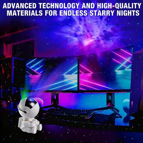 Galaxy Star Astronaut Projector Light Starry Sky Porjectors Lamp Decoration Bedroom Room Nebula LED Night Light Child Adult Gift