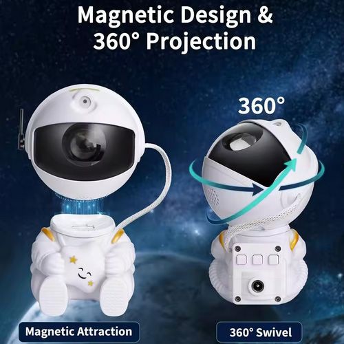 Galaxy Star Astronaut Projector Light Starry Sky Porjectors Lamp Decoration Bedroom Room Nebula LED Night Light Child Adult Gift