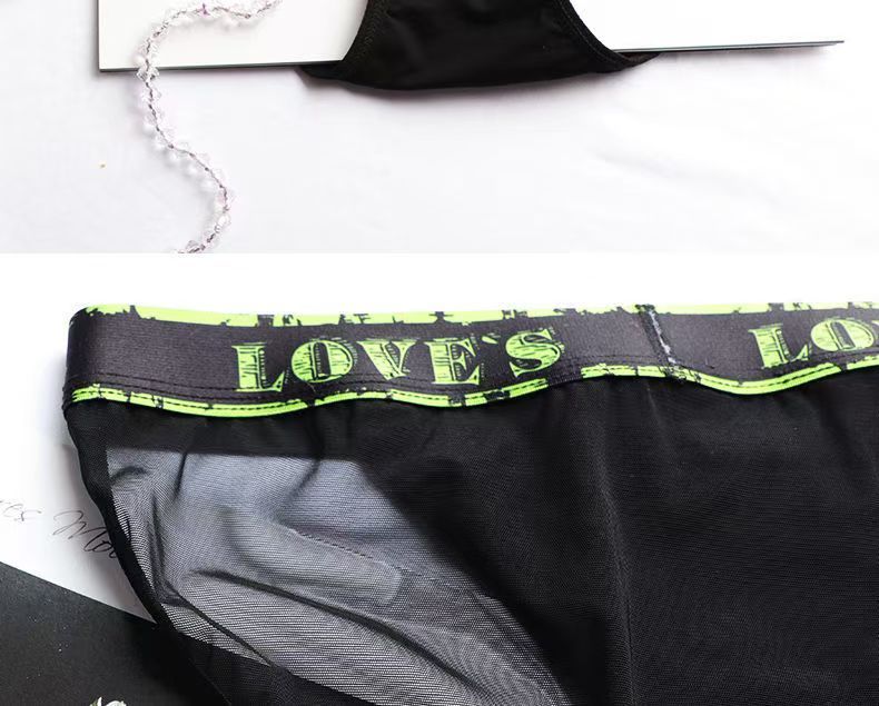 Couple Men Shorts Women Briefs Lovers Fun Lingerie Sexy Couple Underwear Set Heart Lace Panties for Lover Modal Underpants