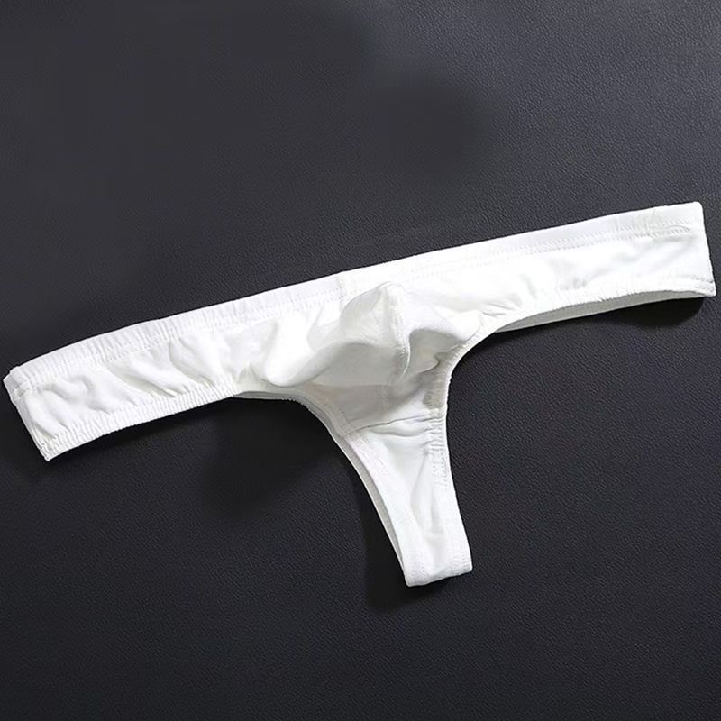 Sexy Low Waist Men's Underwear Modal Pure Sexuality Style Fun Personality Special Spicy T-line Underpants