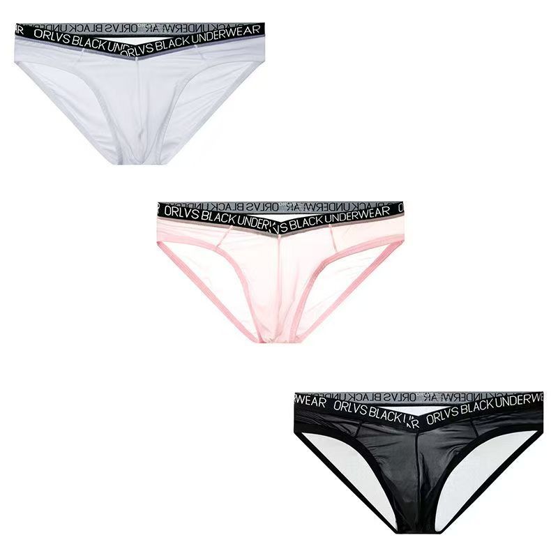 Mini Thong Men Sexy Panties Low Waist T-Back Underwear Bikini Briefs Ultra Thin Lingerie hombre Underpants