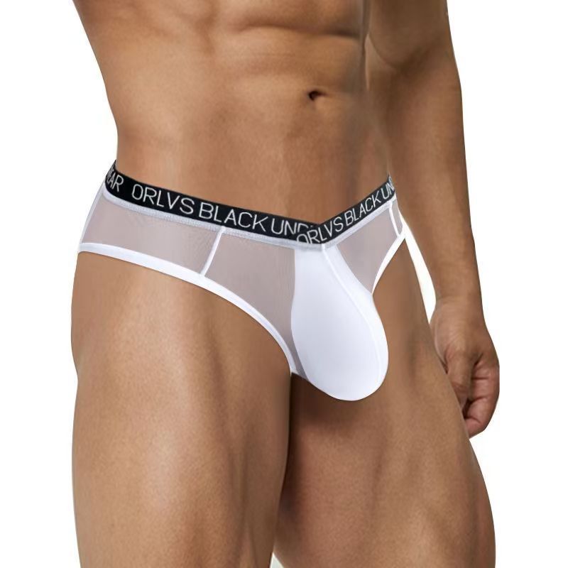 Mini Thong Men Sexy Panties Low Waist T-Back Underwear Bikini Briefs Ultra Thin Lingerie hombre Underpants