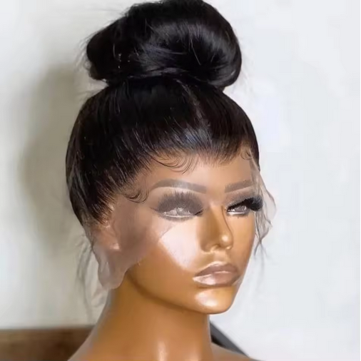 360 HD Lace Front Wig Vietnam Human Hair Wigs 99J Red Brown T1b/99j Burgundy Colored HD Transparent Pre Plucked Lace Frontal 12A Grade Human Hair Wigs Straight