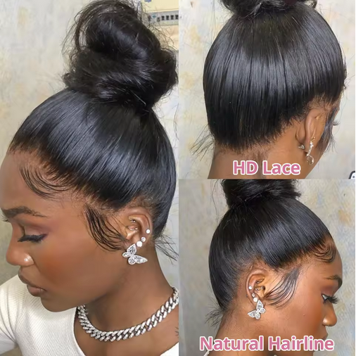 360 HD Lace Front Wig Vietnam Human Hair Wigs 99J Red Brown T1b/99j Burgundy Colored HD Transparent Pre Plucked Lace Frontal 12A Grade Human Hair Wigs Straight