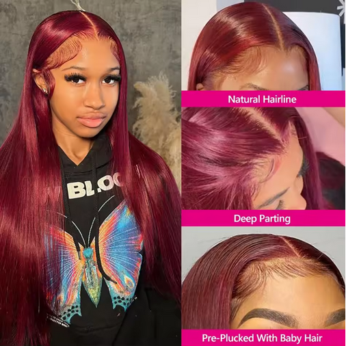 30 Inch 12A grade High Quality Human Hair Transparent 13x4 Lace Front Human Hair Wigs Brazilian Straight Glueless 24inch Vietnam Human Hair Lace Frontal Wig for Black Women