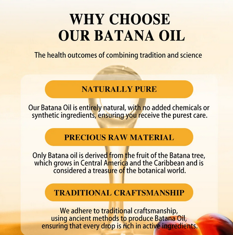 Batana Oil 100% Pure African Hair Growth Oil Batana Hair Growth Mask Butter Anti Hair Loss Break Black Hair Regrowth Treatment