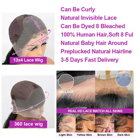 250 Density Invisible Strap 360 HD Full Lace Glueless Wig Deep Wave Frontal Wig Human Hair 30 Inch Water Wave Lace Front Wig High Density Deep Wave 360 Full Lace Frontal Human Hair Wig