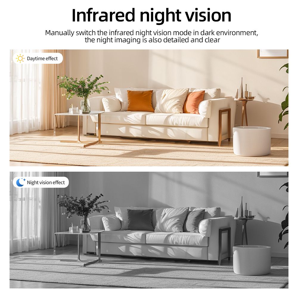 WiFi---1080p Mini Surveillance Camera Home Security Wireless Wifi Protection Remote Monitor Night Vision Camera Smart Life Hidden Cameras