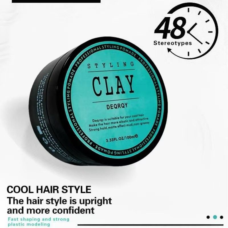 Sevich Matte Strong Hold Hair Styling Clay Gel for Men Hairstyles Wax Matte Finished Molding Cream Natural Styling Hair Clay