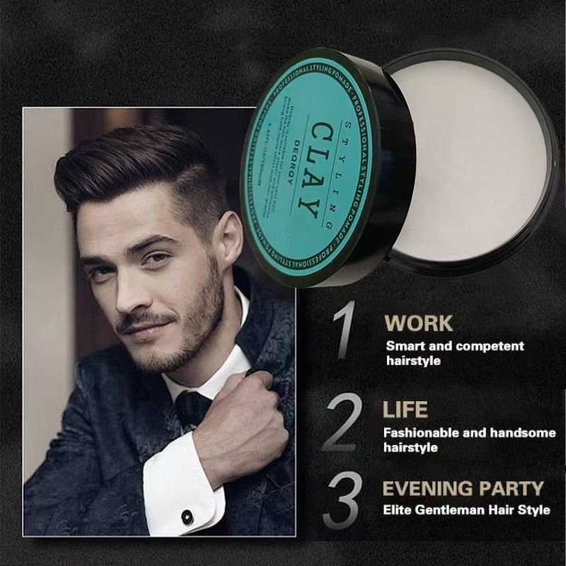 Sevich Matte Strong Hold Hair Styling Clay Gel for Men Hairstyles Wax Matte Finished Molding Cream Natural Styling Hair Clay