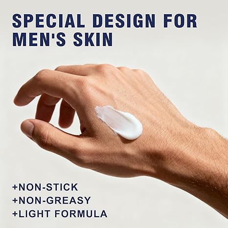 6-in-1 Face Cream for Men – Mens Anti Aging Face Cream w/Caffeine & Retinol to Firm, Hydrate & Refresh Skin, Quick-Absorbing Non-Greasy Formula