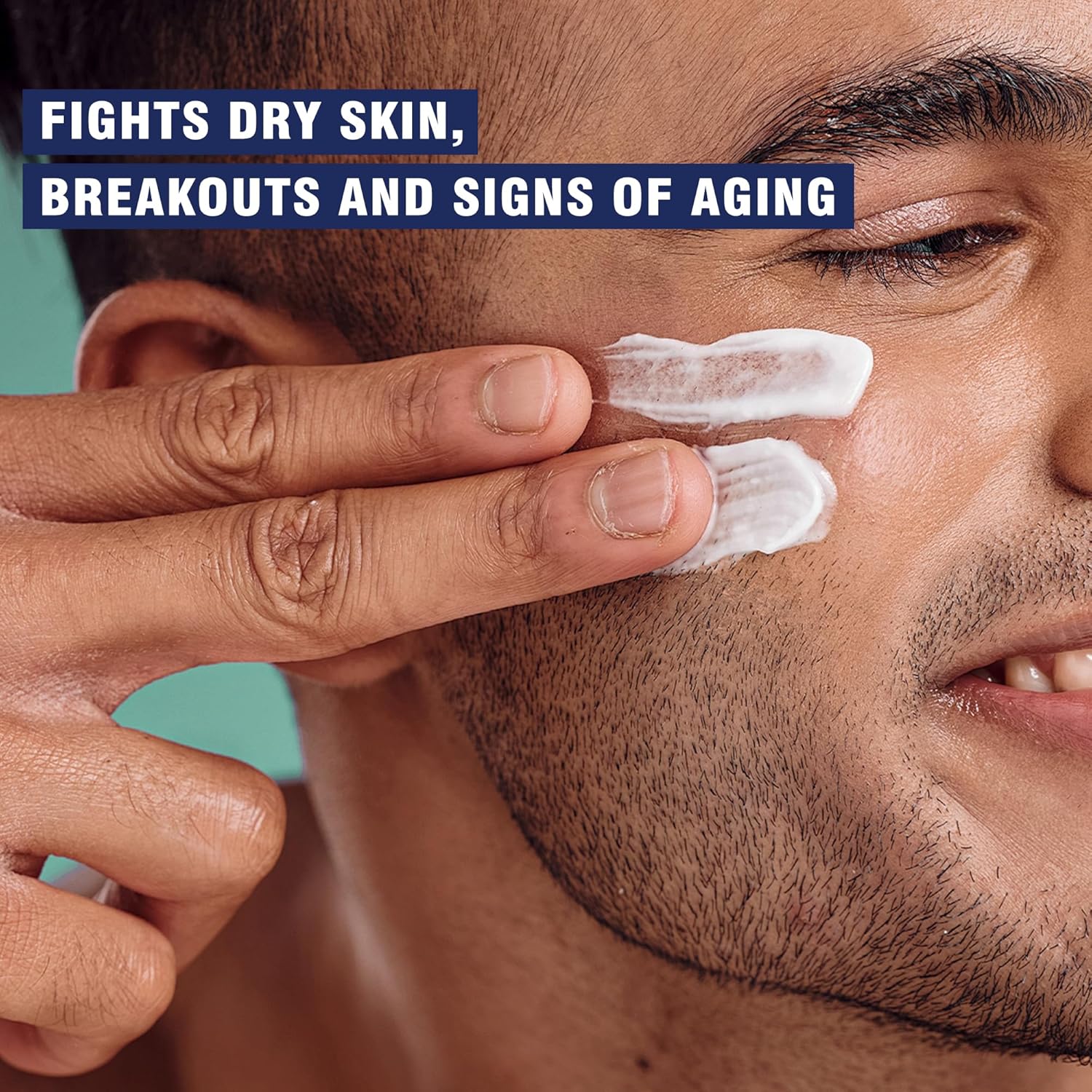 6-in-1 Face Cream for Men – Mens Anti Aging Face Cream w/Caffeine & Retinol to Firm, Hydrate & Refresh Skin, Quick-Absorbing Non-Greasy Formula