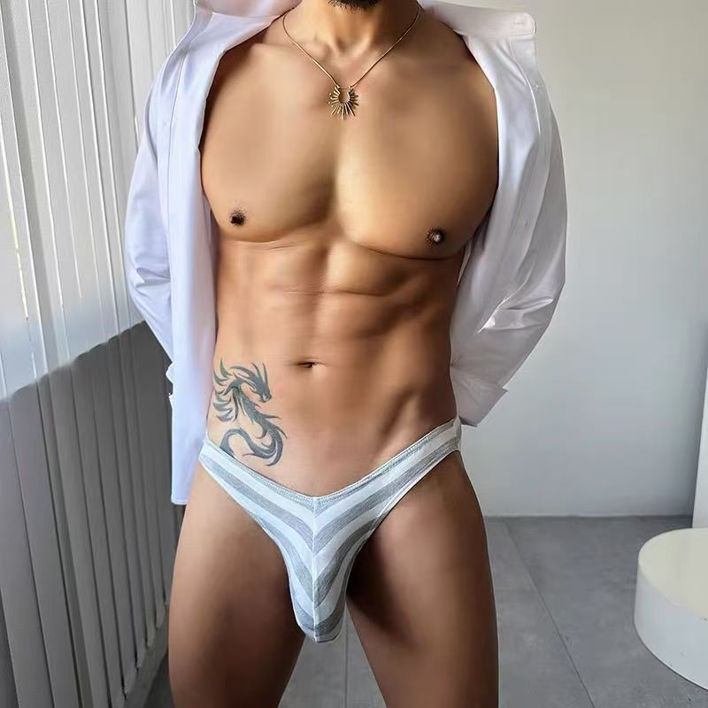 Boxer Shorts Men's Underwear Ice Silk Underpants Long Bulge Pouch Male Erotic Lingerie Boxershorts Bottoms