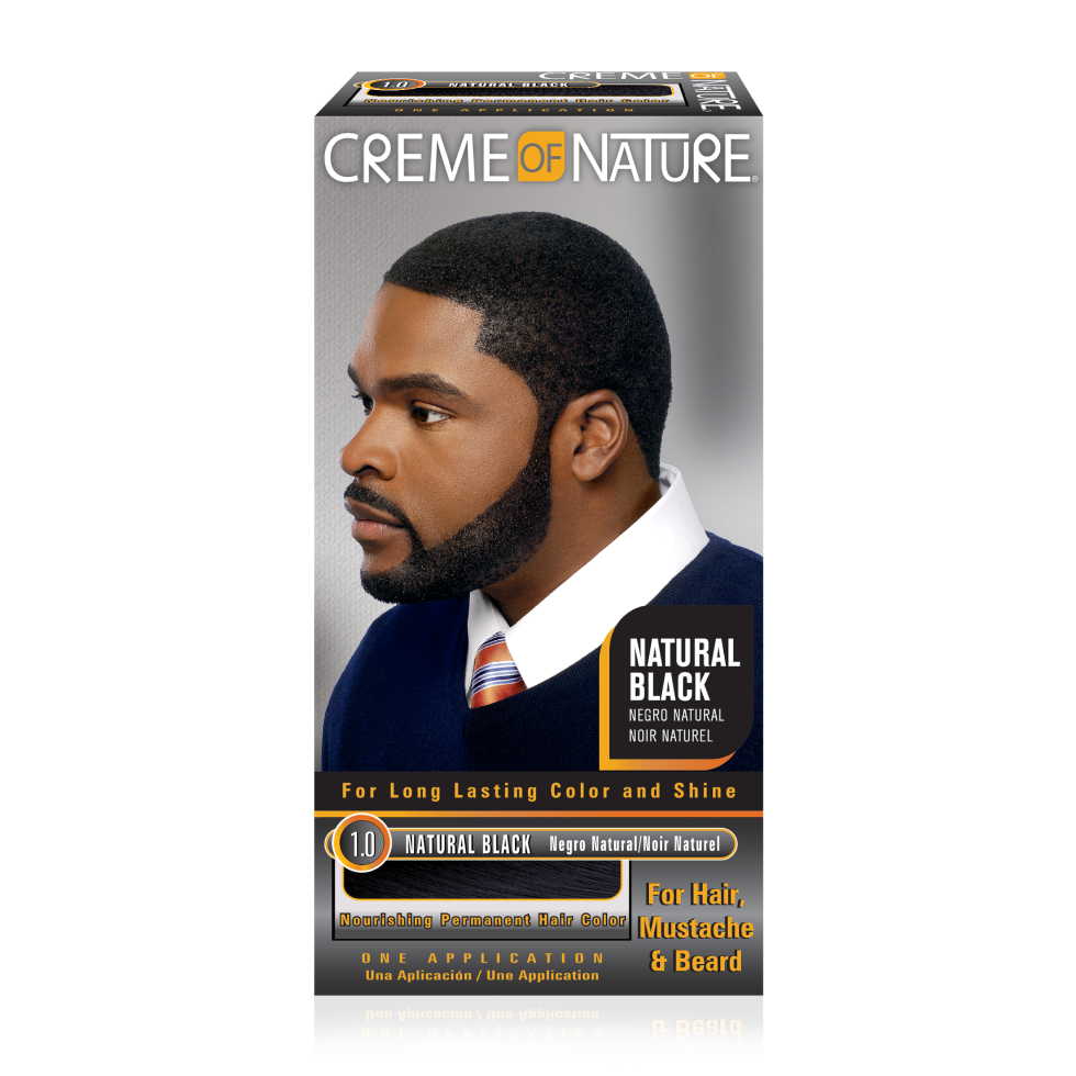Creme of Nature Men Hair Color- Natural Black 1.0