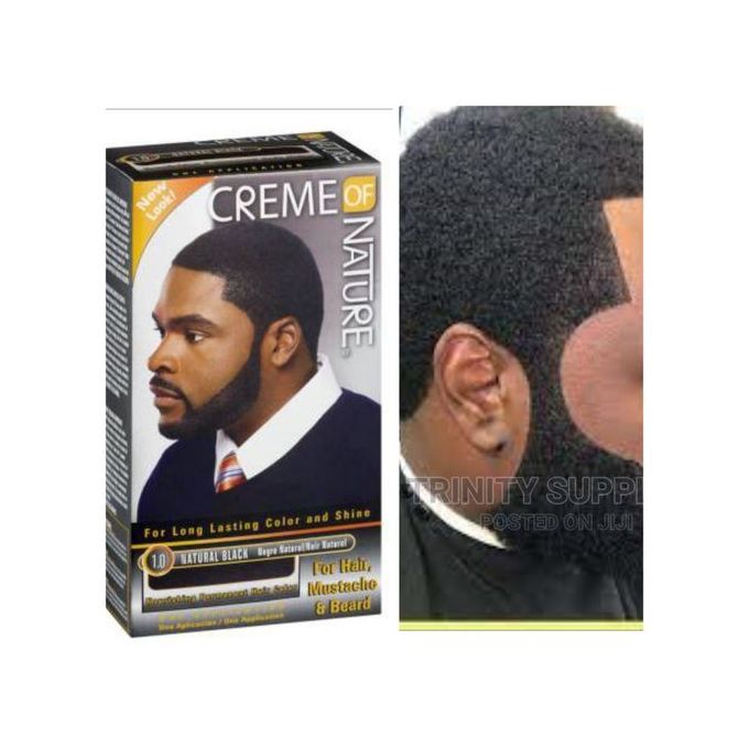 Creme of Nature Men Hair Color- Natural Black 1.0