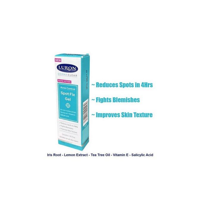 Luron Acne Control Spot Fix Gel 15ml