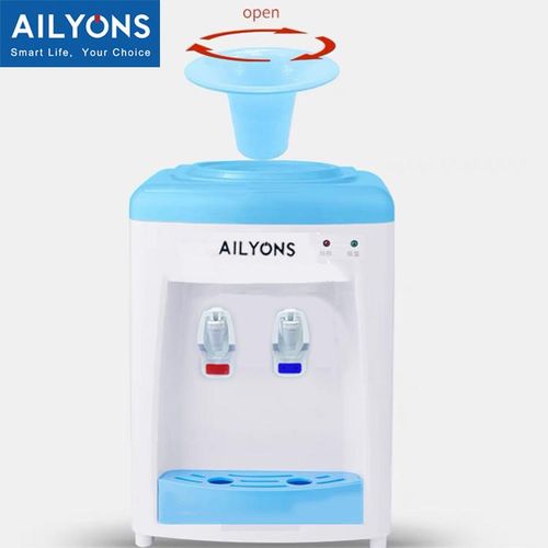AILYONS Original Table Top Water Dispenser AFK-103 - Hot & Normal, Compact Design, Countertop Dispenser, Perfect For Home, Office, Dorm, Easy To Use.Hot & Warm Water Function: Provides both hot and wa