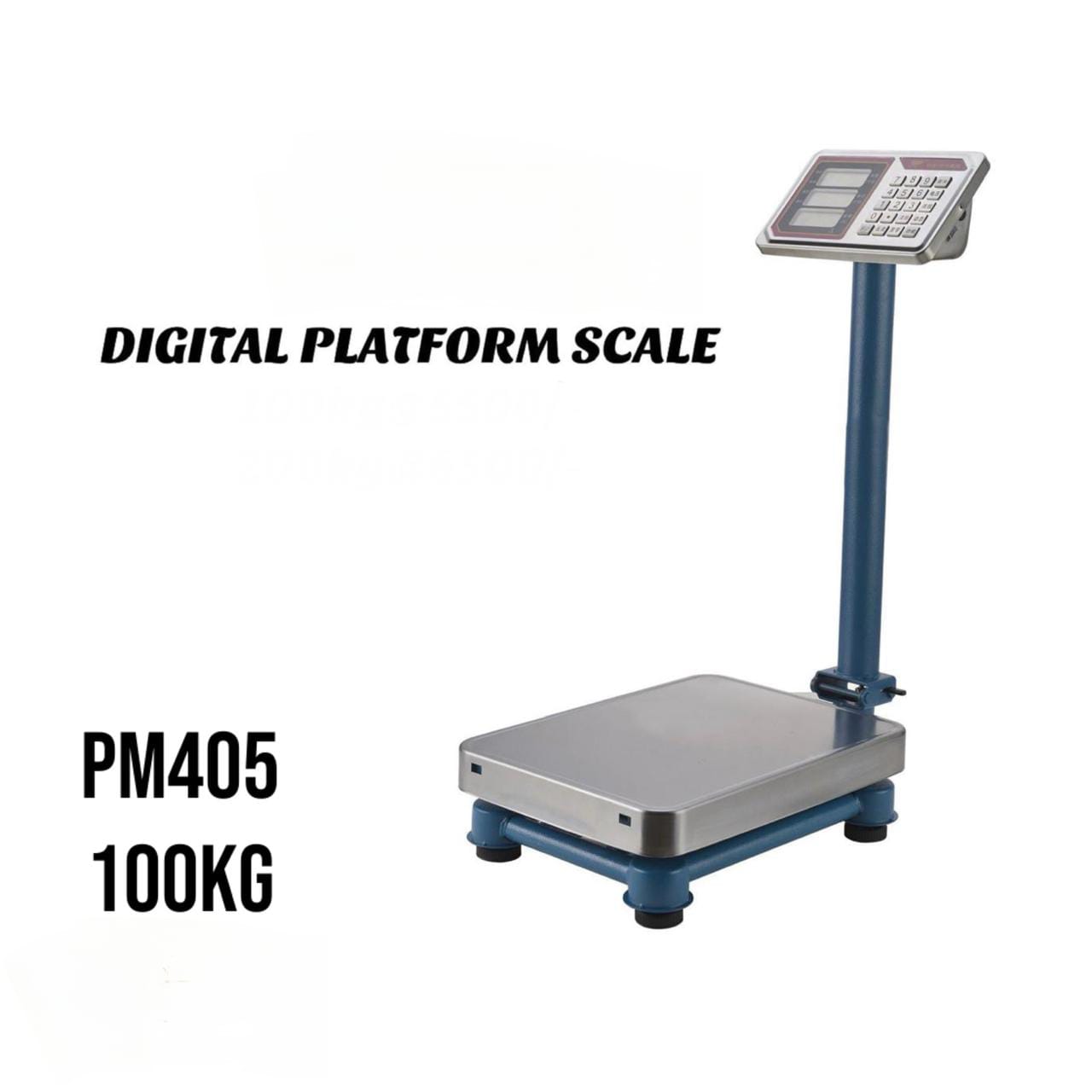 🌽PRICE OFFER 🥳🥳‼️‼️** 🥑ONLY ON KILIMALL🥑100KG DIGITAL PLATFORM SCALE.Highly accurate and precise sensors
Capacity to store up to 7 unit prices
Weight, unit price, total price LED display
Stainles