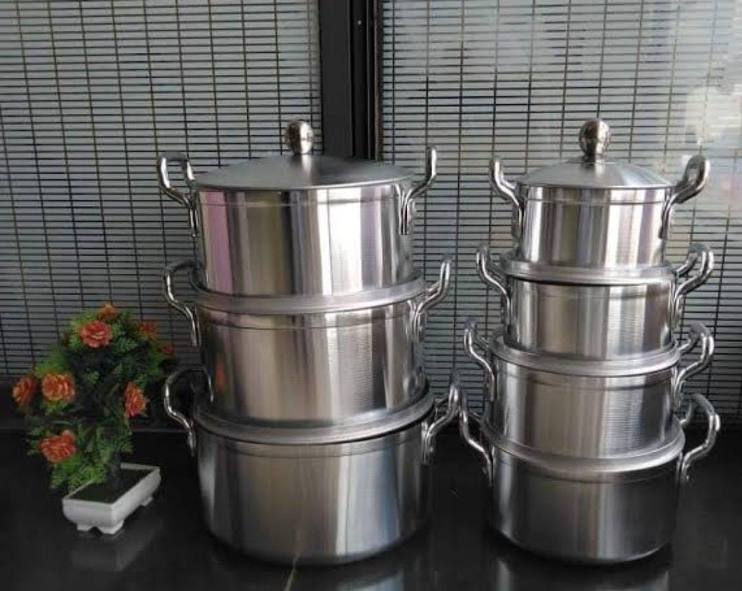 ▪️🪄📍COOK TO PERFECTION 📍🪄Great star 14pcs stainless steel cookware set.Suitable for cooking on electric hobs, gas hobs, induction hobs and hot plates
Made from premium quality stainless steel
Easy