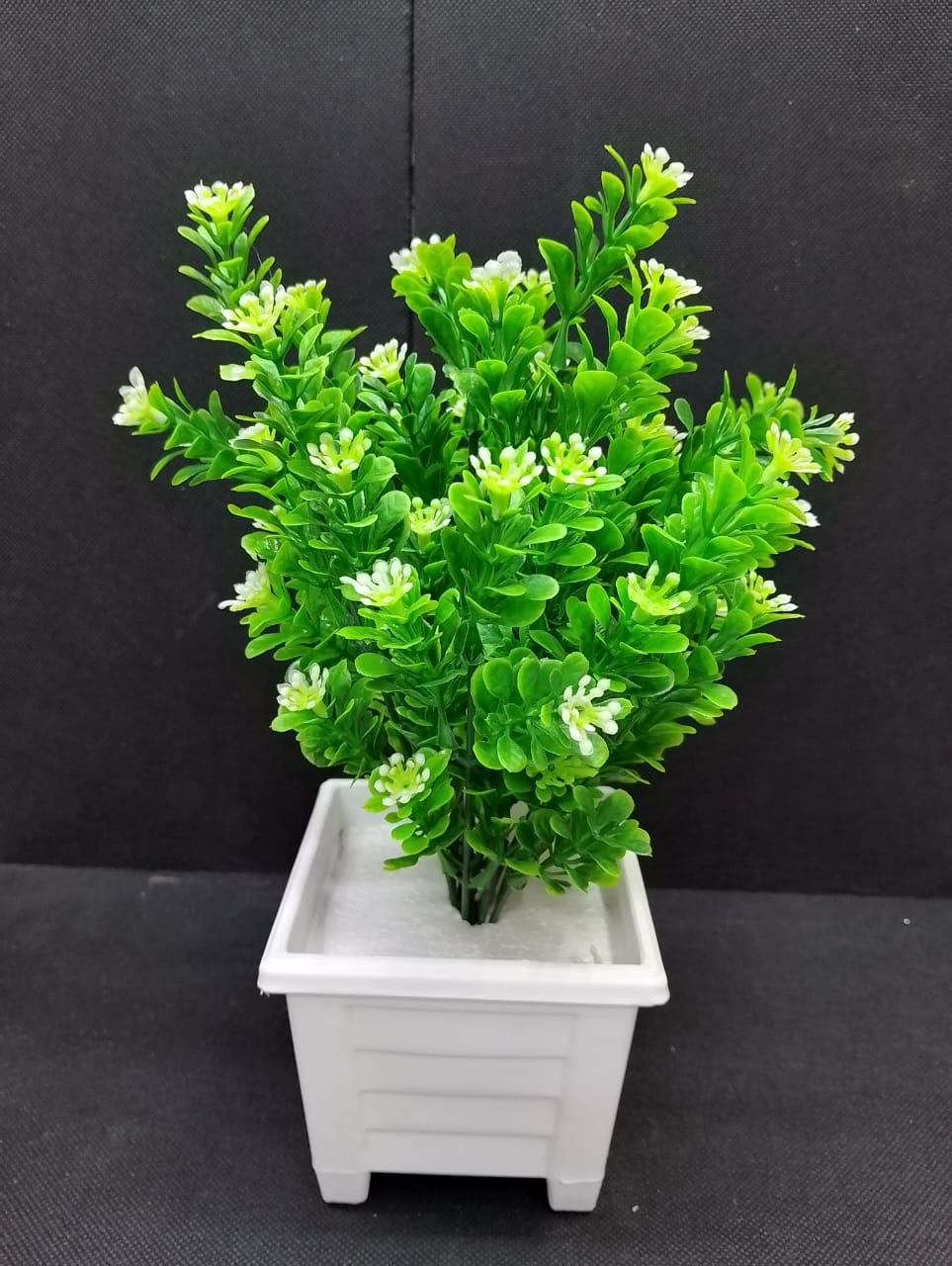 Artificial/ faux home decorative flower with vase (home decor/office table/bathroom decor/bedside table decor)  This beautifully piece adds a touch of nature and elegance to any room, creating a sooth