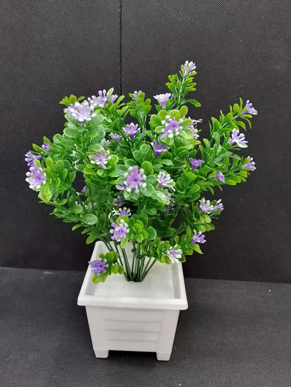 Artificial/ faux home decorative flower with vase (home decor/office table/bathroom decor/bedside table decor)  This beautifully piece adds a touch of nature and elegance to any room, creating a sooth