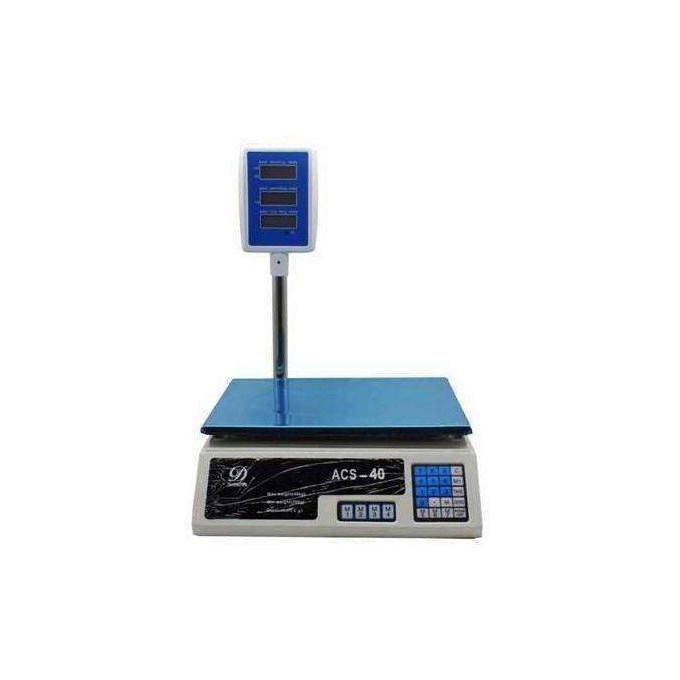 DIGITAL WEIGHING SCALE  unction: Calculate Weight and Price
Computerized digital weighing scale suitable for butcheries,food,fruits,cereal shops,markets,farmers etc