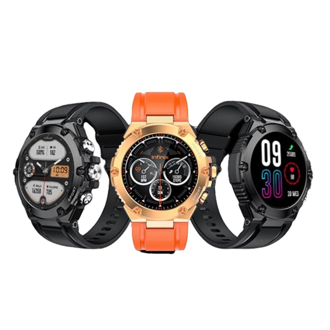 Infinix XWatch GT3 Smartwatch  1.53-inch AMOLED display  500mAh battery Bluetooth 5.2  SpO2 sensor