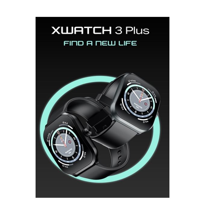 [Hot Deals] Infinix XWatch 3Plus Bluetooth 5.2 For Calling &Texting 2.13"amoled Curved Display With Extra Strap Smart Watch Clear Bluetooth Calling 7-10 days work time Waterproof IP67 My Health App