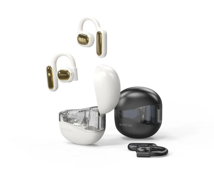 [Special Offer] Infinix buds Xbuds 3 Loop Tru Wireless Earbuds  earpods Earphone Wireless Bluetooth Earphone Bluetooth V5.0 Touch Control for all Smart phone  Infinix AIOT