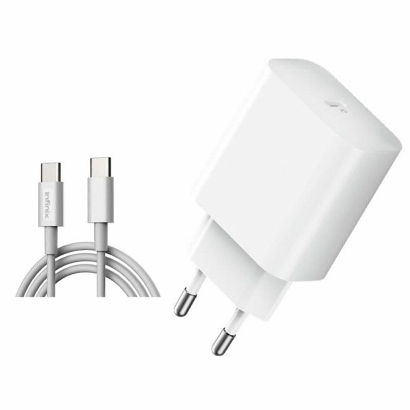 [New Arrivals!]  Infinix XC05 Fast 20W USB-C Charger with High-Speed Power Delivery & Compact Design – Reliable & Efficient Charging Solution
