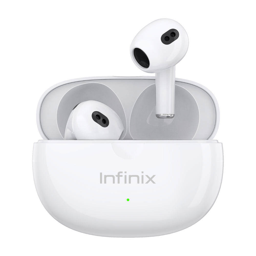 [New Arrivals!] INFINIX XBUDS XE33 bluetooth earphones earpods 10mm AI ENC technology  for Clear Call   5/28 Hours long battery life Deep Bass Drivers, Dynamic Audio