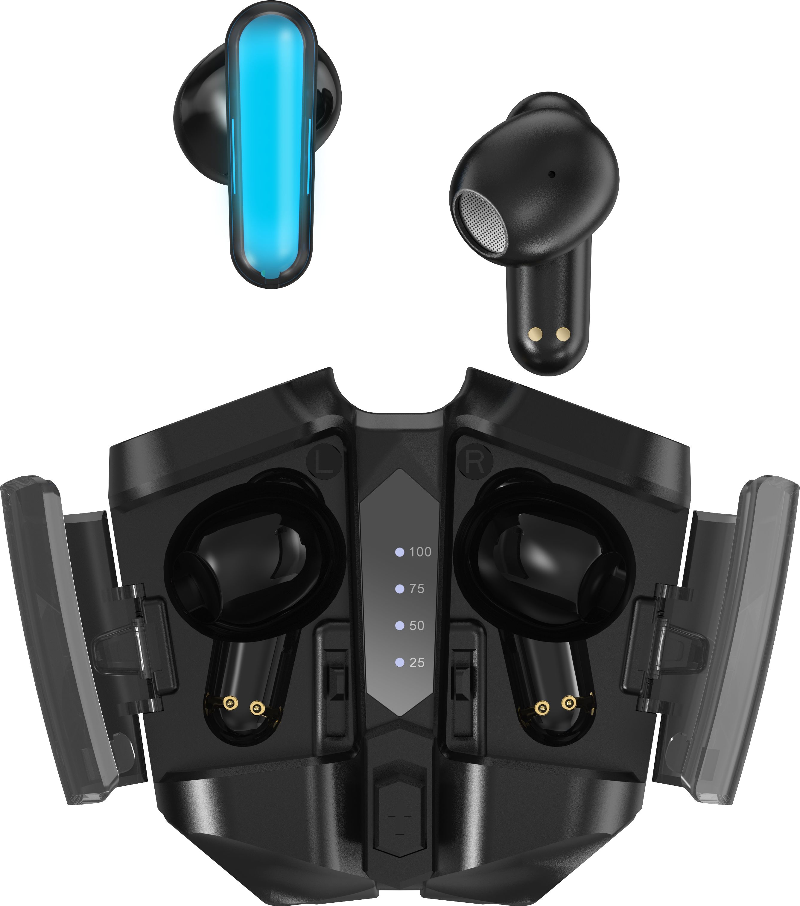 INFINIX XE30S Bluetooth Earphone V5.0 EarpodsLED Display Wireless Earphones With Microphone 9D Stereo Sports Waterproof Earbuds Headsets