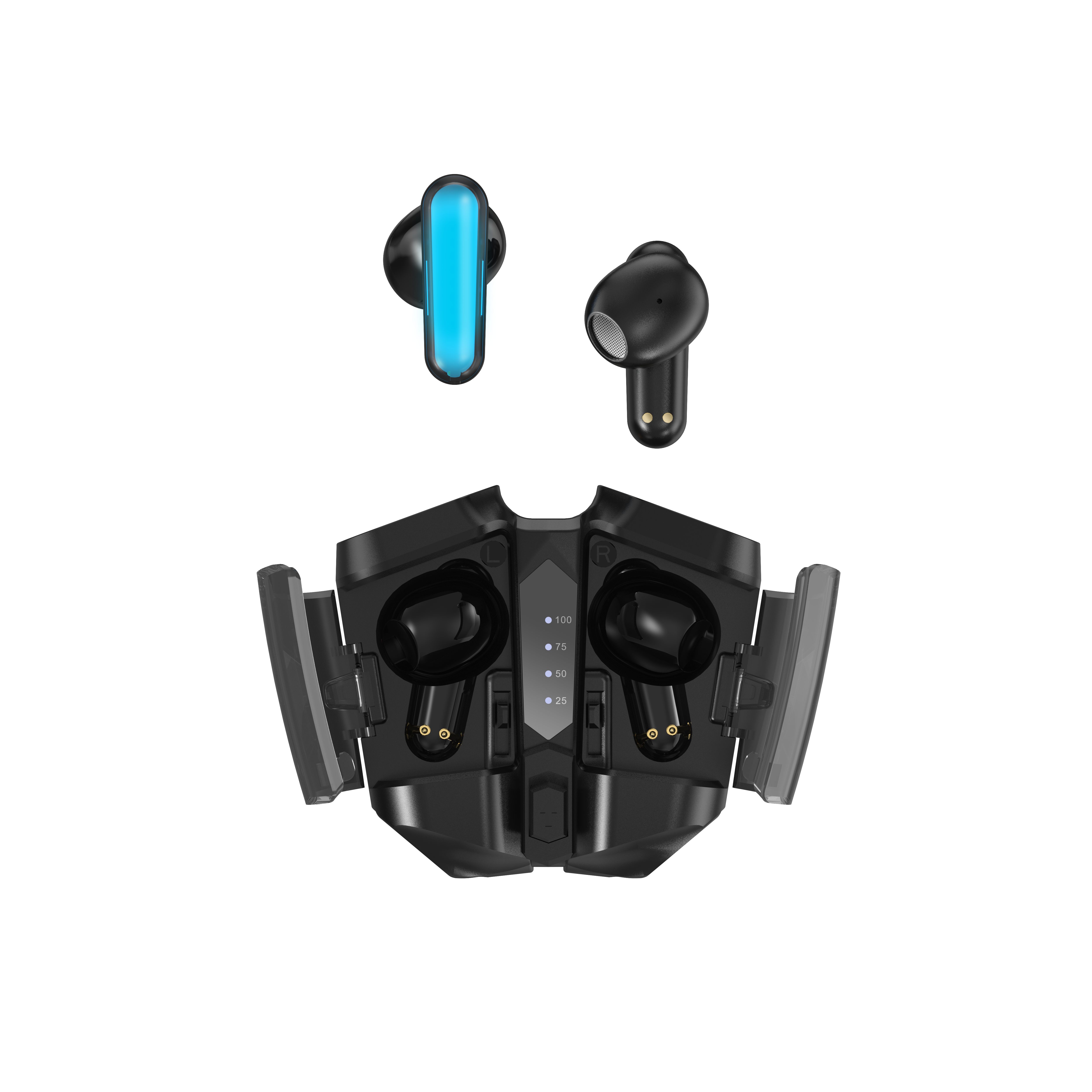 INFINIX XE30S Bluetooth Earphone V5.0 EarpodsLED Display Wireless Earphones With Microphone 9D Stereo Sports Waterproof Earbuds Headsets