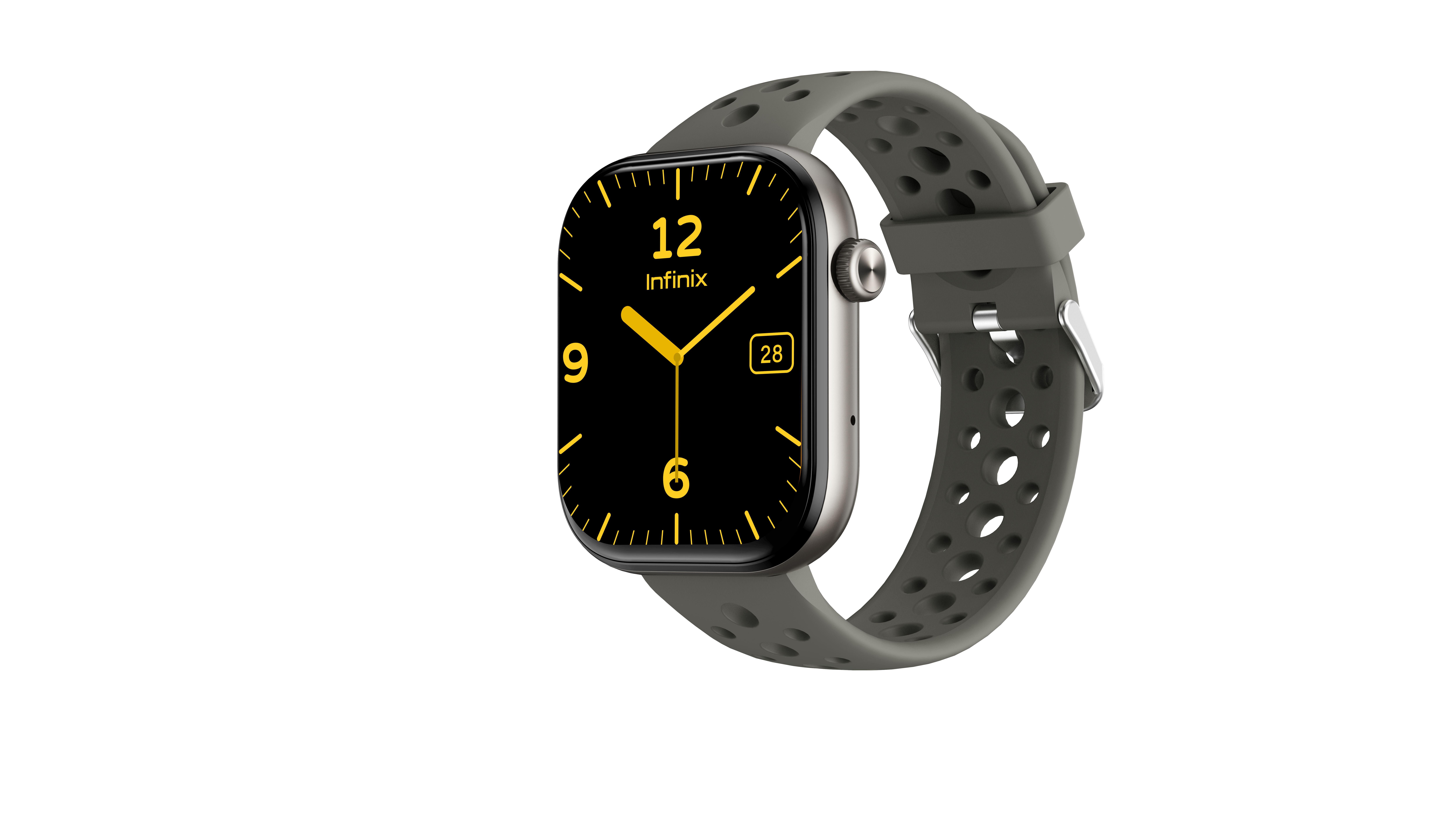 Infinix-XWATCH H4 XW4L Smart Watch Men Women Bluetooth Calling Blood Pressure Heart Rate Monitor Sports Fitness Bracelet Smartwatch  Health Monitor My Health App Waterproof IP68