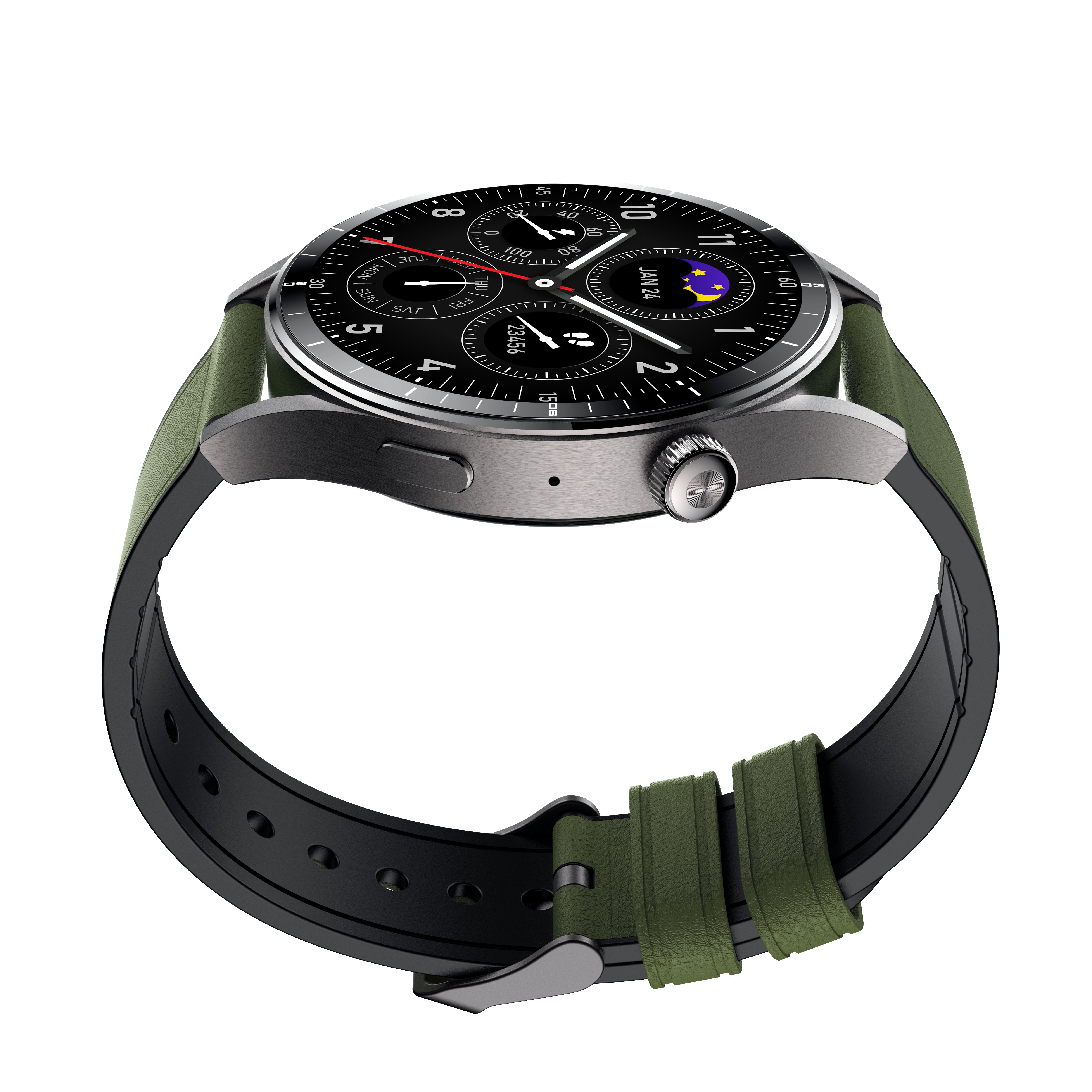 Infinix XWatch N4 Pro Smartwatch Waterproof Watch GSM Mobile Phone Men Smart Watch Phone with SIM Card slot Support TF card Android SmartWatch Phone Call Smart AI-Powered Smart Health Check