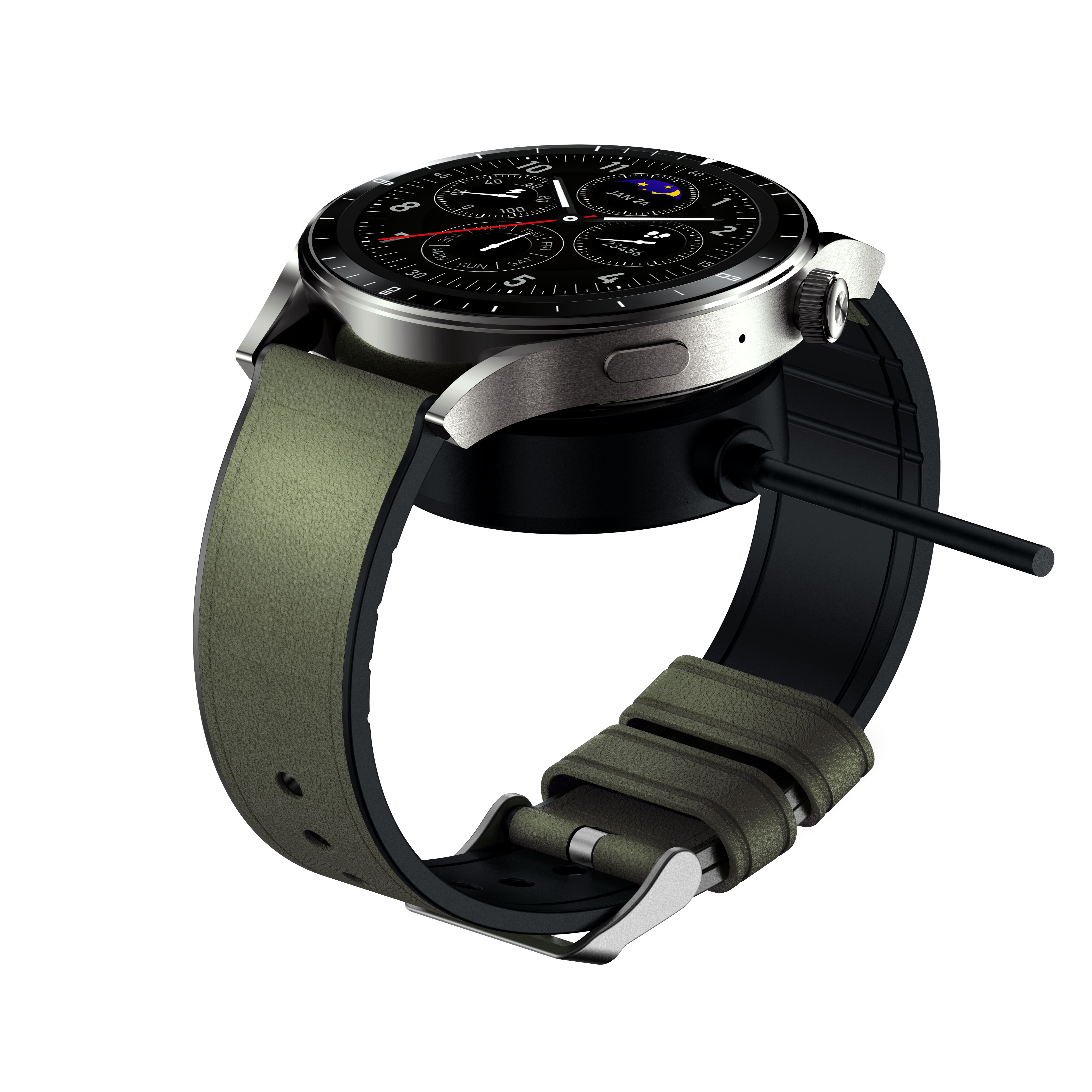 Infinix XWatch N4 Pro Smartwatch Waterproof Watch GSM Mobile Phone Men Smart Watch Phone with SIM Card slot Support TF card Android SmartWatch Phone Call Smart AI-Powered Smart Health Check