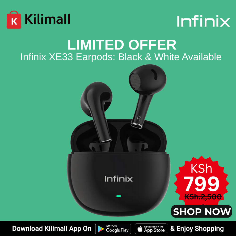 [Mega Discount] INFINIX XBUDS 3 LITE -  AI ENC Noise Cancellation, 24H Playtime, Volume Touch Control, Bluetooth 5.3, IPX4  long battery life Deep Bass Drivers, Dynamic Audio