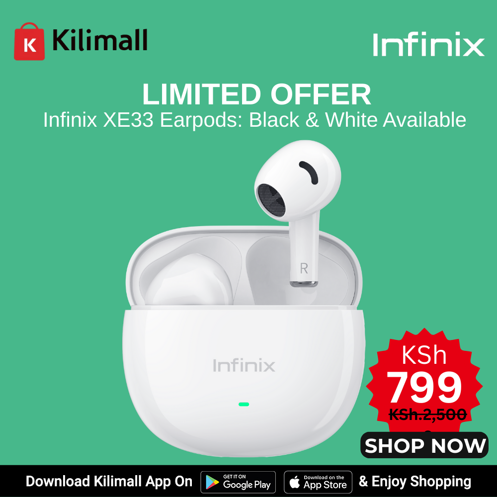 [Mega Discount] INFINIX XBUDS 3 LITE -  AI ENC Noise Cancellation, 24H Playtime, Volume Touch Control, Bluetooth 5.3, IPX4  long battery life Deep Bass Drivers, Dynamic Audio